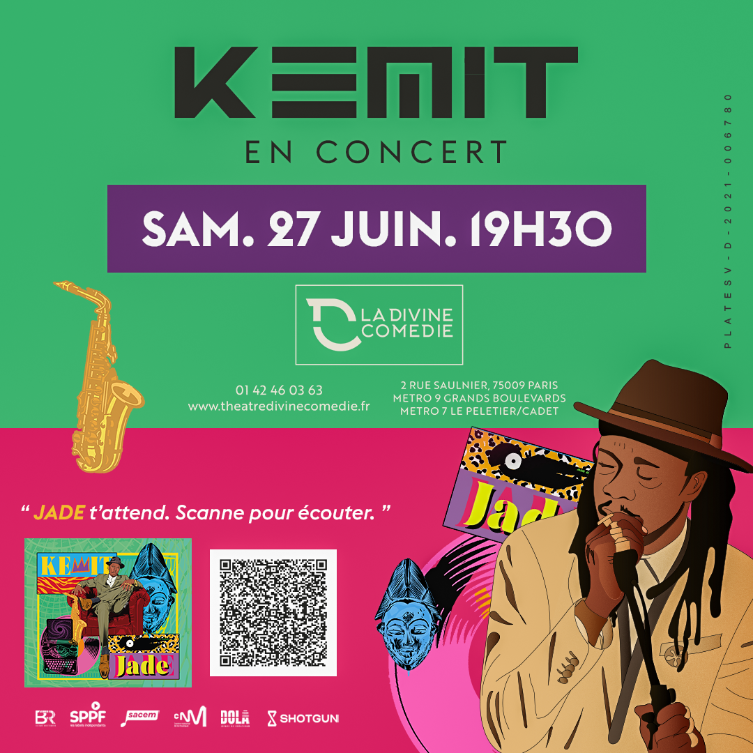visuel événementiel Annonce concert