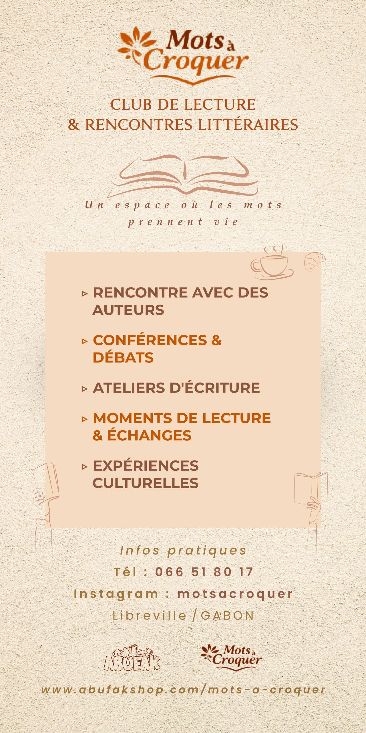 Kakemono Mots à croquer Communication Événementielle