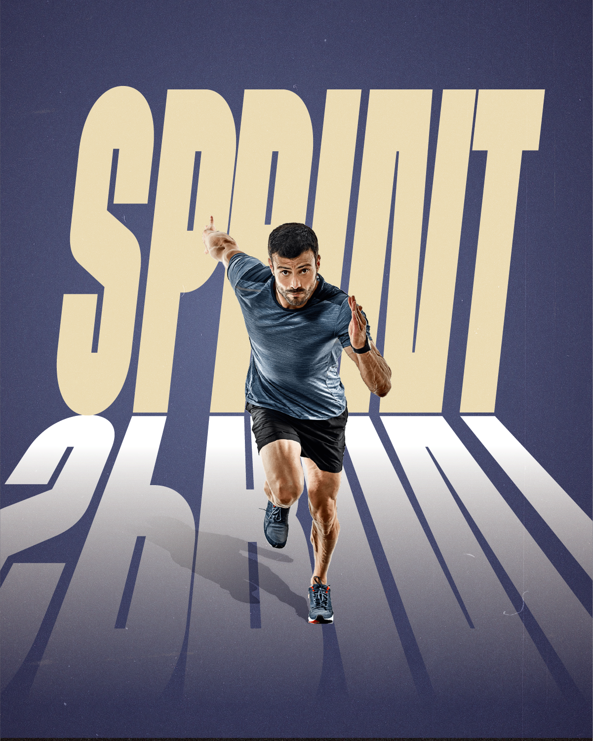 SPRINT TYPO COMPOSITING ILLUSTRATOR