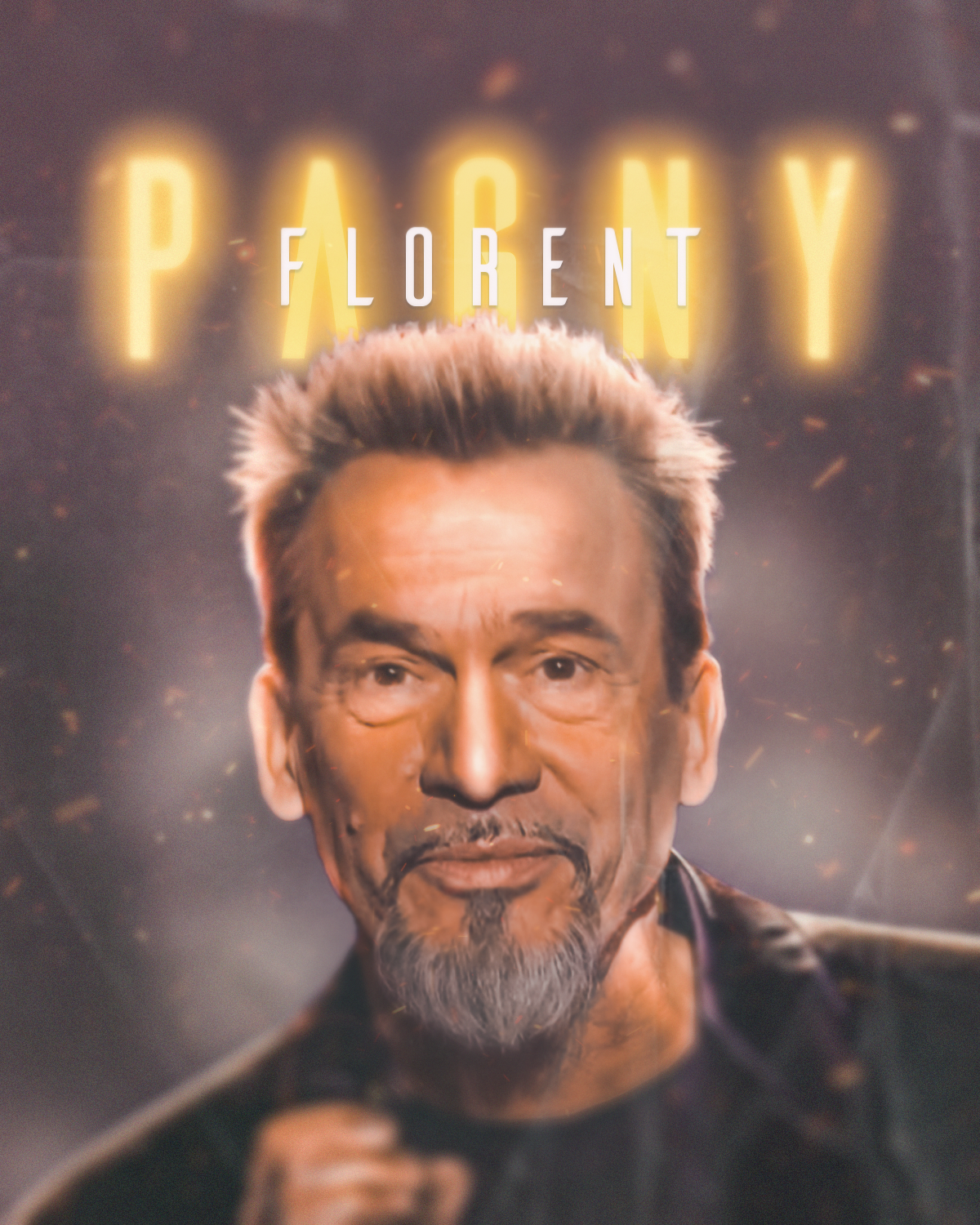 FLORENT PAGNY PORTRAIT ÉCLAIRAGE
