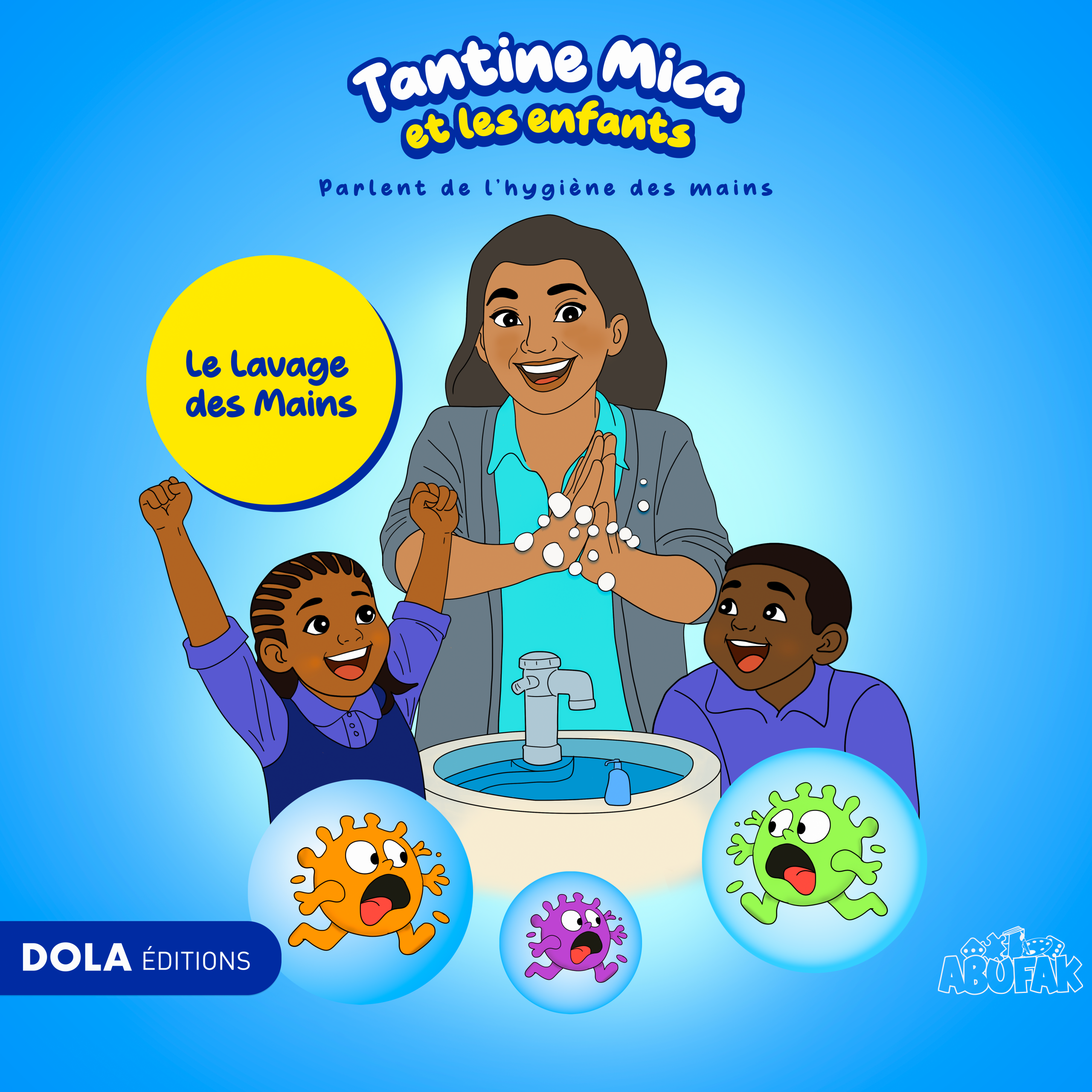 BD les mains Tantine Mica et les enfants Adaptation Éditoriale