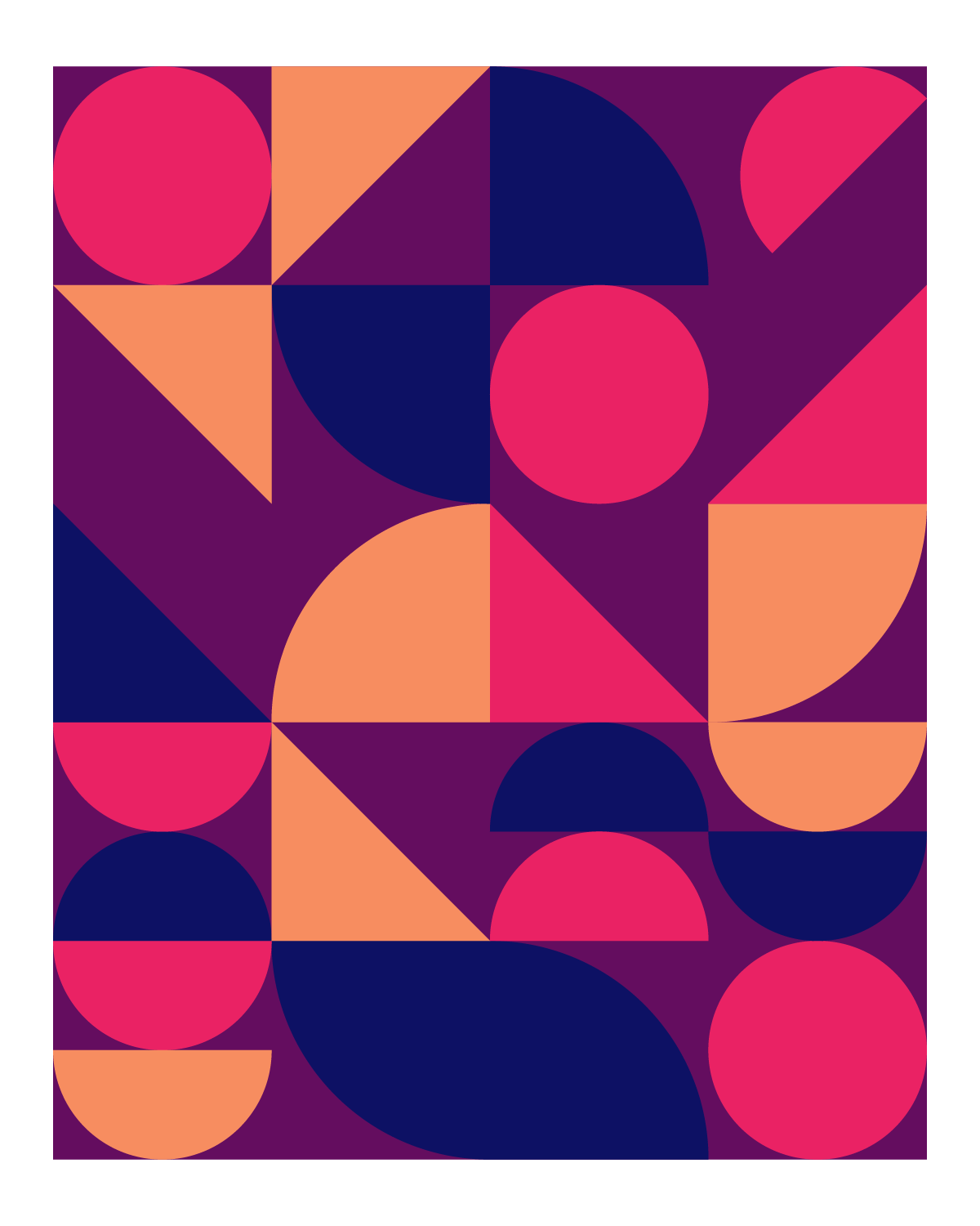 formes géométriques modulaires