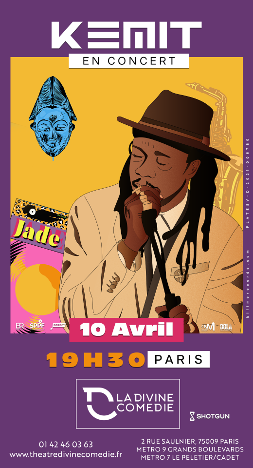 affiche concert illustration